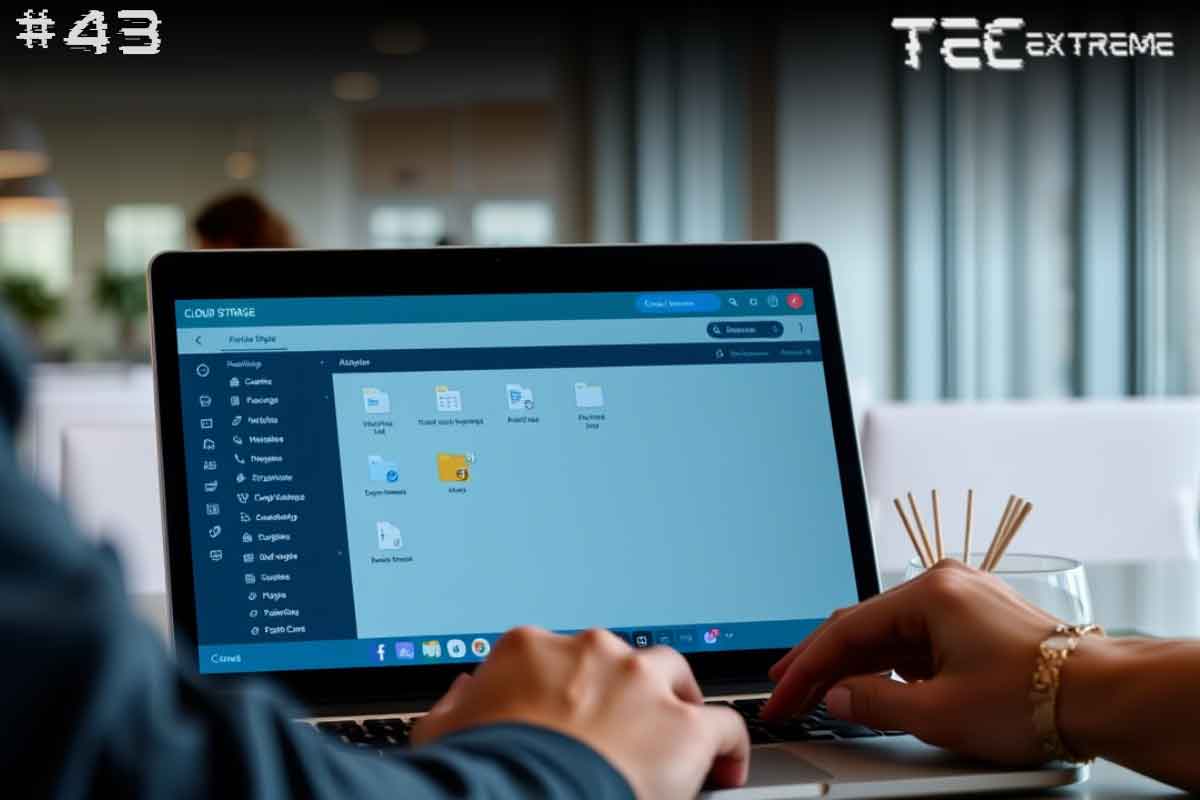 3 Formas de Copiar o Caminho de um Arquivo ou Pasta no Windows 1 Imagem de uma pessoa utilizando um laptop mostrando como copiar o caminho de um arquivo no Windows, destacando opções de gerenciamento de pastas e arquivos.
